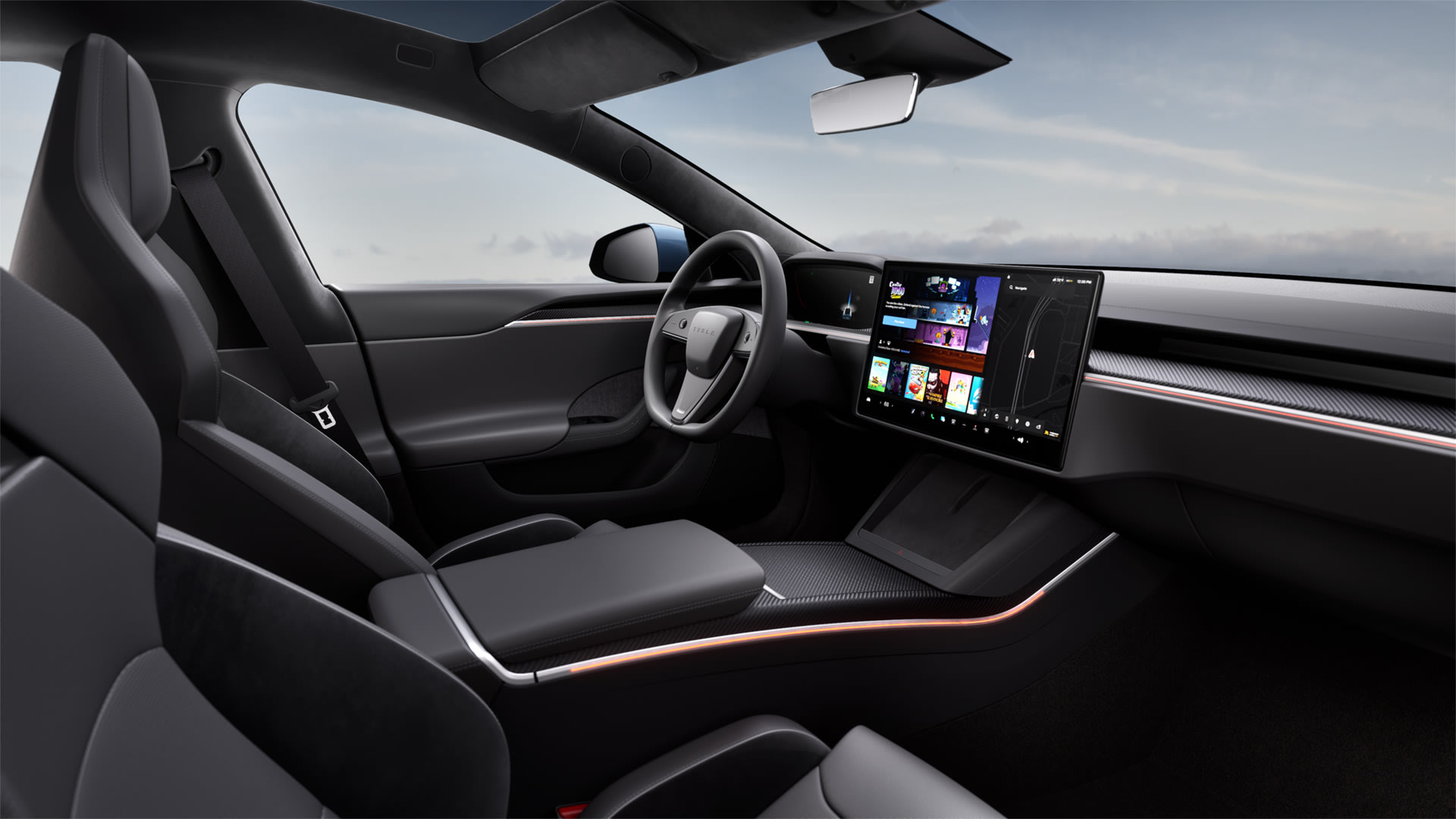 Model S Plaid - View 2